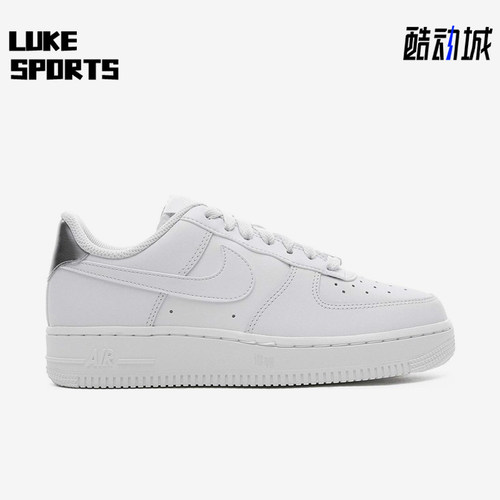 Nike/耐克正品空一号AF1新款女白色包裹经典低帮板鞋AO2132-003