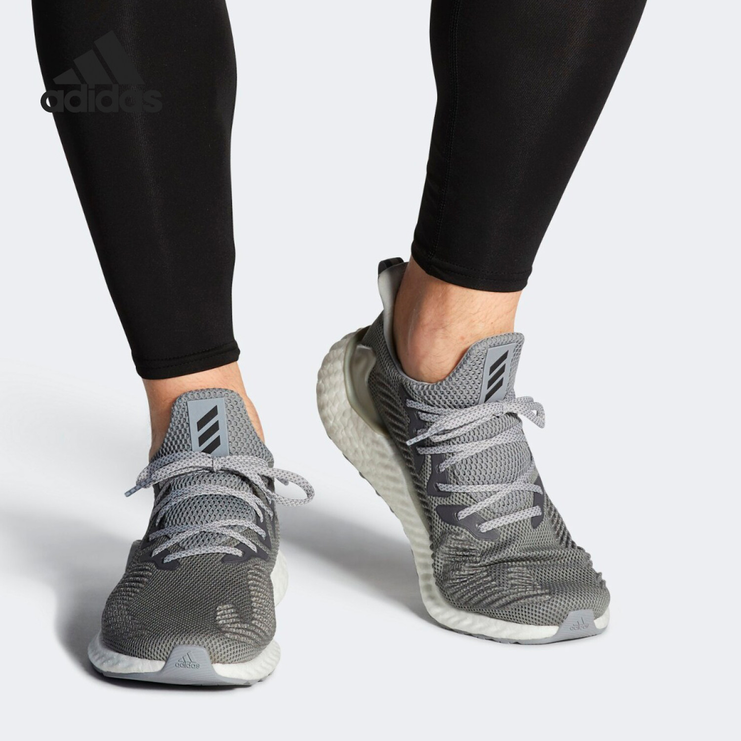 Adidas/阿迪达斯正品 alphaboost m男女阿尔法运动跑步鞋 G54129