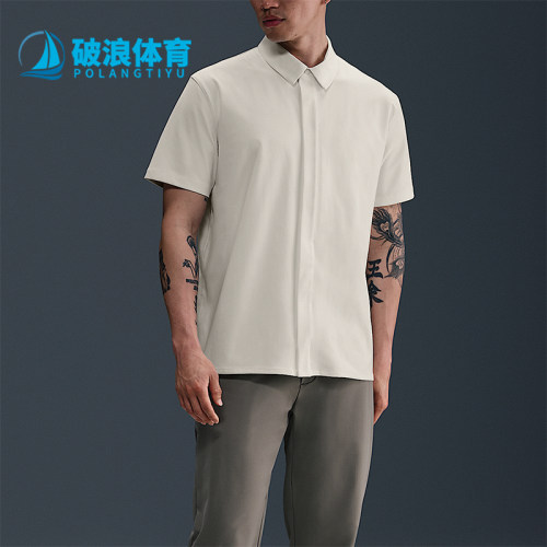 Nike/耐克正品Dri-FIT男士简约休闲户外经典宽松衬衫HQ6959-133