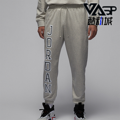 耐克男士字母运动休闲束脚长裤