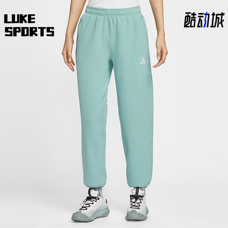 Nike/耐克正品ACG Wolf Tree女士运动摇粒绒束脚长裤HJ0242-017