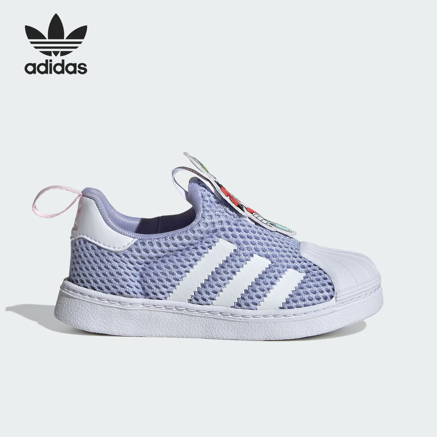 Adidas/阿迪达斯正品春季新款婴童透气一脚蹬运动鞋IE0682