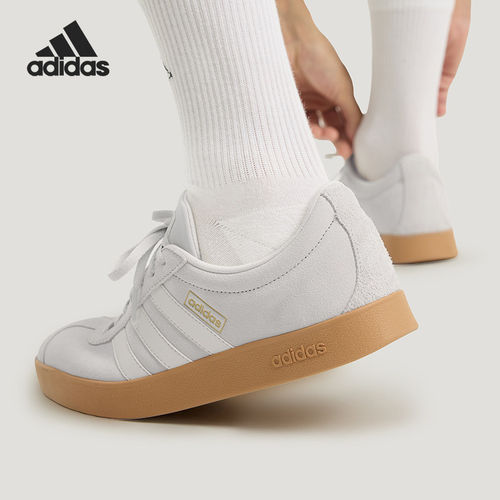 Adidas/阿迪达斯官方正品2026春季款男女运动耐磨低帮板鞋KH5554