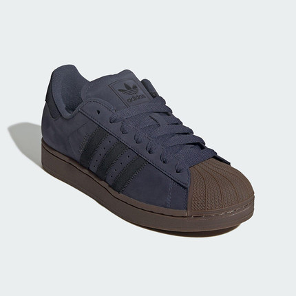 Adidas/阿迪达斯正品三叶草男女系带贝壳头耐磨低帮板鞋JQ3226