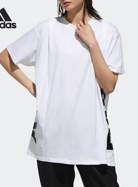 Adidas/阿迪达斯正品 当季新款 女子W S2S TEE3圆领短T恤 DV0750