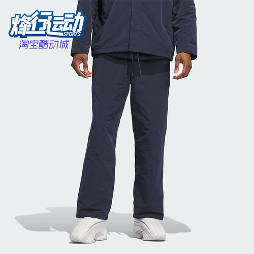 阿迪达斯男士运动宽松裤子