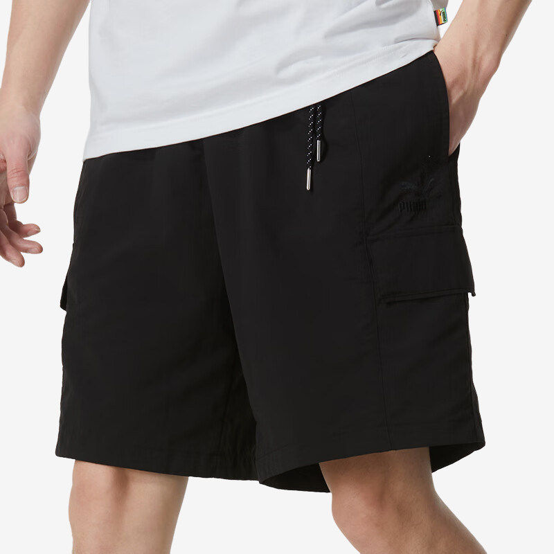 Puma/彪马正品夏季新款男士时尚透气运动休闲短裤626871-01,运动服/休闲服装,运动中长裤／短裤,淘宝优惠券,粉丝福利购,淘宝优惠卷