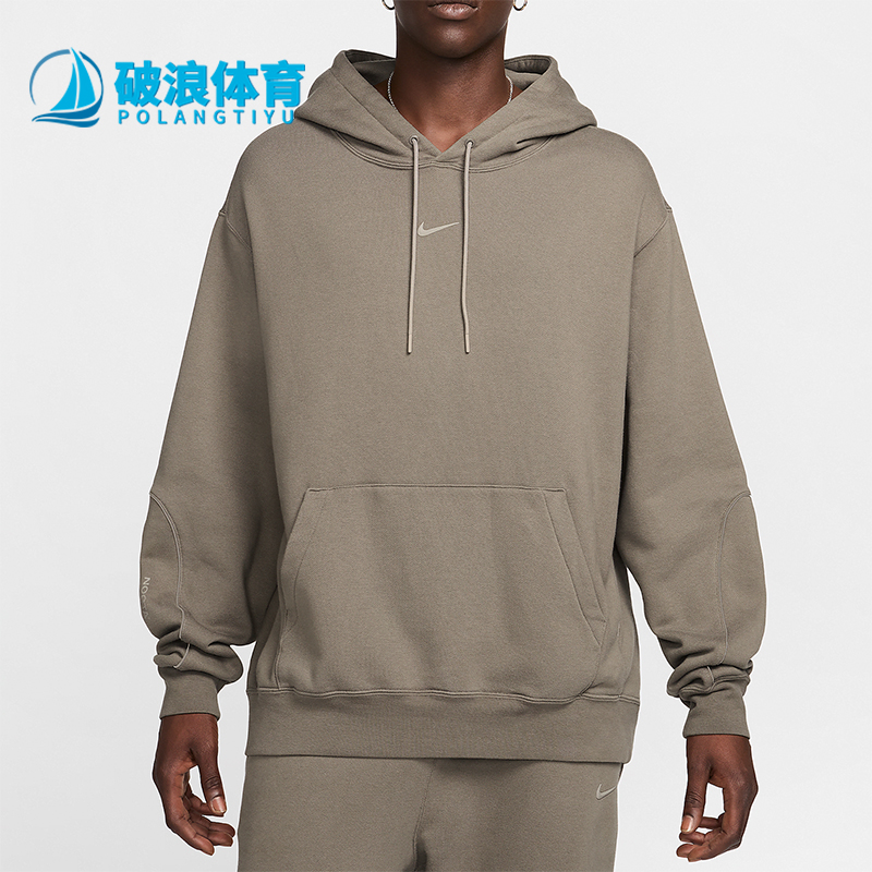 耐克男士连帽宽松休闲复古卫衣