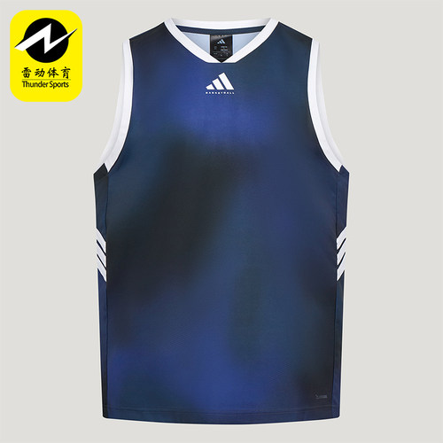 Adidas/阿迪达斯正品夏季款男士篮球简约无袖背心T恤LD2862