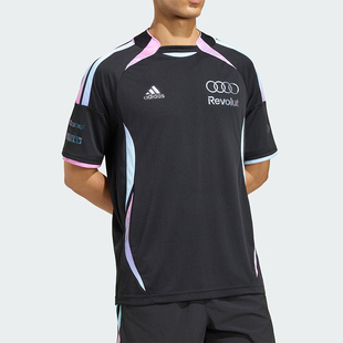 Adidas/阿迪达斯正品AU TG JSY AM 奥迪F1车队经典短袖T恤KE6662