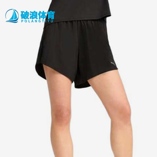 Puma/彪马正品RUN VELOCITY女士透气运动经典健身短裤527263-01