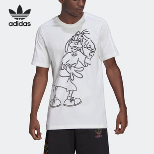 Adidas/阿迪达斯三叶草迪士尼联名男子运动短袖T恤HC0646