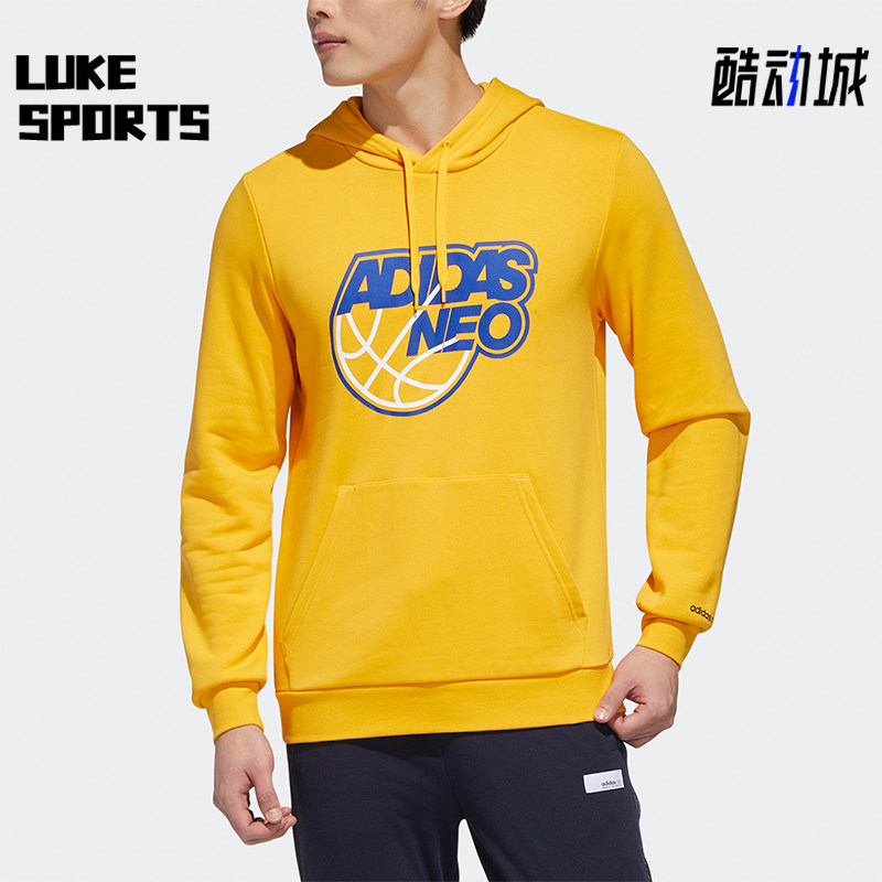 Adidas/阿迪达斯正品neo男士时尚印花透气休闲连帽针织卫衣GP5884,运动服/休闲服装,运动卫衣/套头衫,淘宝优惠券,粉丝福利购,淘宝优惠卷