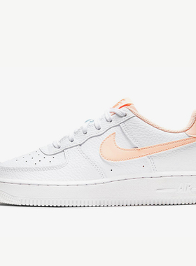 Nike/耐克正品 GS女子大童低帮耐磨透气系带运动板鞋CT3839-102