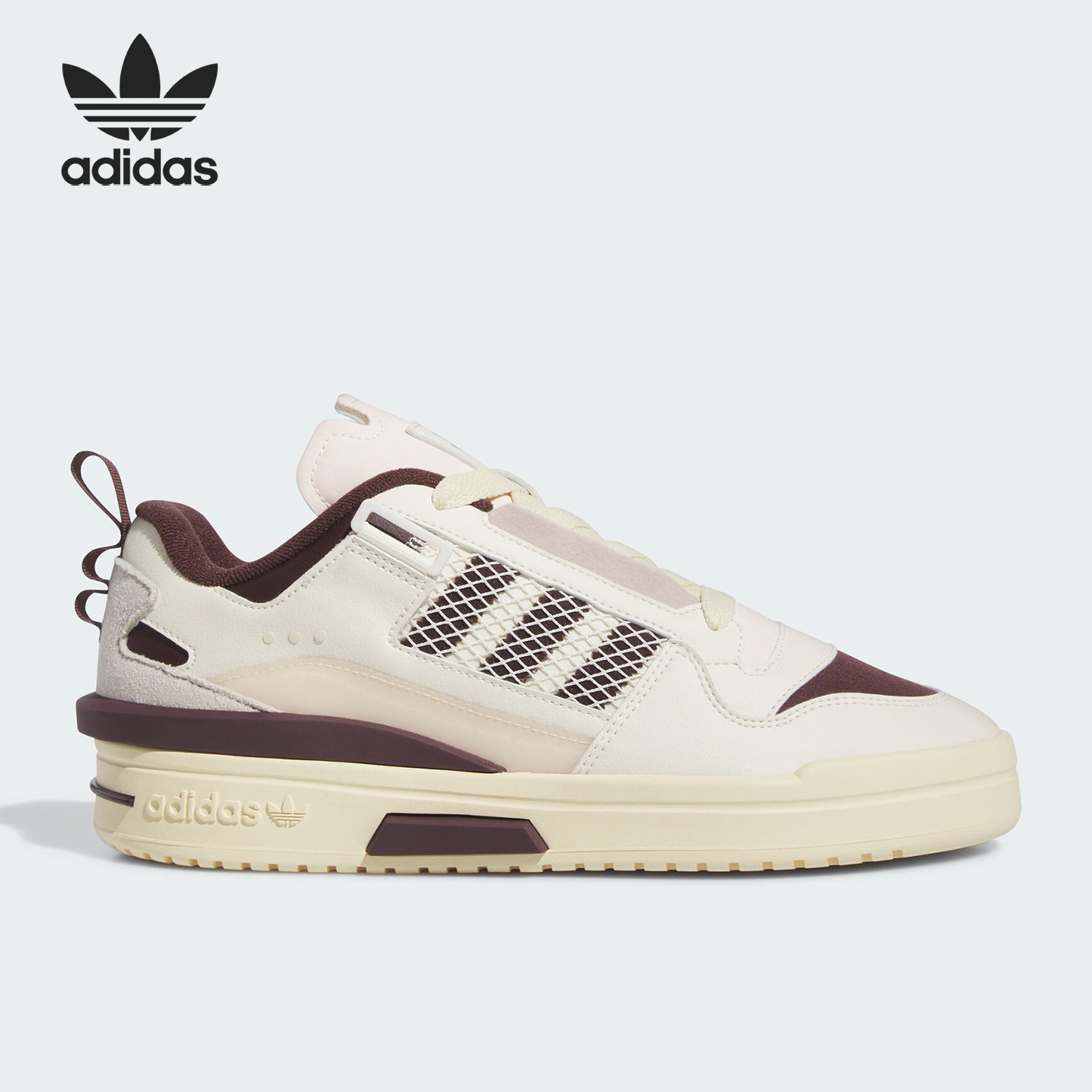 Adidas/阿迪达斯三叶草男女透气休闲运动低帮板鞋IE7114