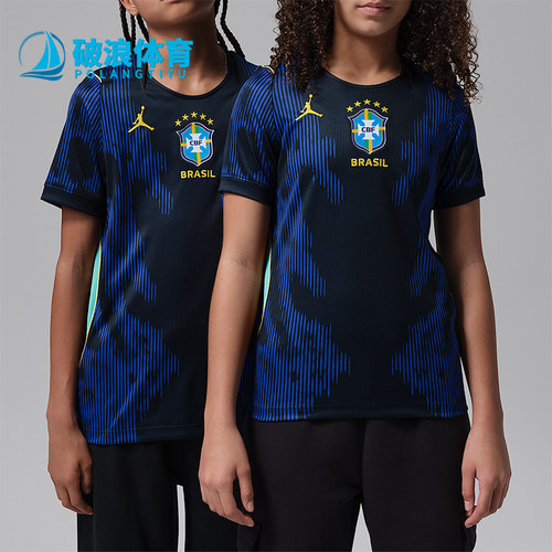 Nike/耐克正品2026夏季大童透气印花训练经典短袖T恤IU1080-417