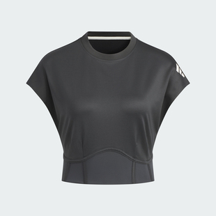 TEE女士跑步短袖 Adidas JN3504 阿迪达斯官方正品 FUSTL
