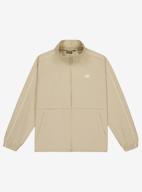 New Balance/NB正品新款男子经典休闲立领夹克外套NAE11191-BEI