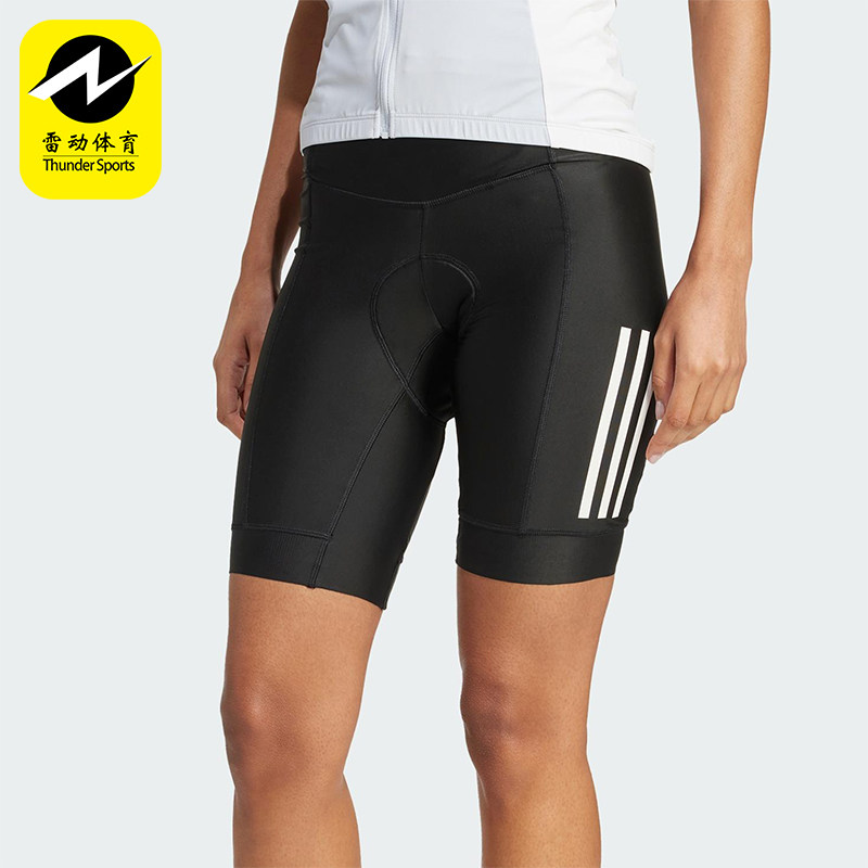 Adidas/阿迪达斯正品ESENTIALSENTIALS新骑行经典紧身裤JD7187 - 实物图