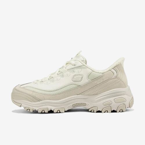 Skechers斯凯奇正品D'LITES女款时尚绑带潮流运动鞋150864-NAT