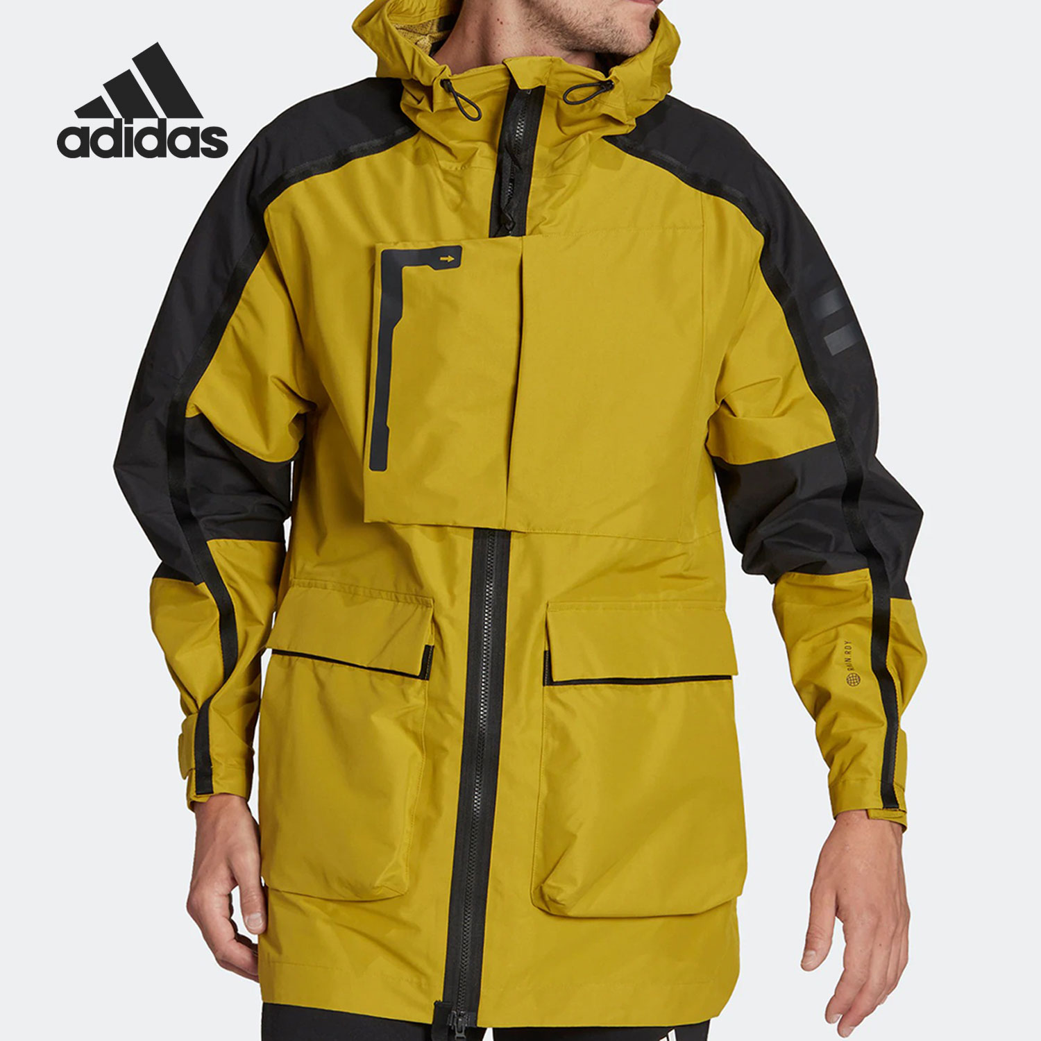 Adidas/阿迪达斯正品秋季新款男子户外运动夹克外套HG8574