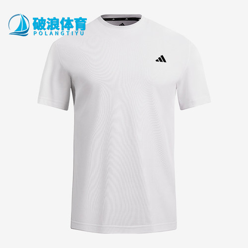Adidas/阿迪达斯正品SS CREW NECK男士套头经典跑步运动T恤KC3740