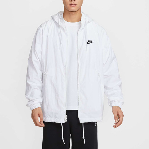Nike/耐克正品春秋男士休闲连帽宽松简约运动夹克外套FB7398-100