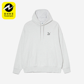 彪马正品 621892 运动男士 连帽卫衣套头衫 简约宽松透气经典 Puma