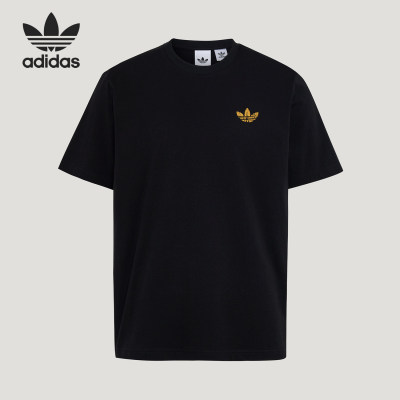 Adidas/阿迪达斯官方正品三叶草TREFOILT-SHIRT新款短袖T恤LE7353