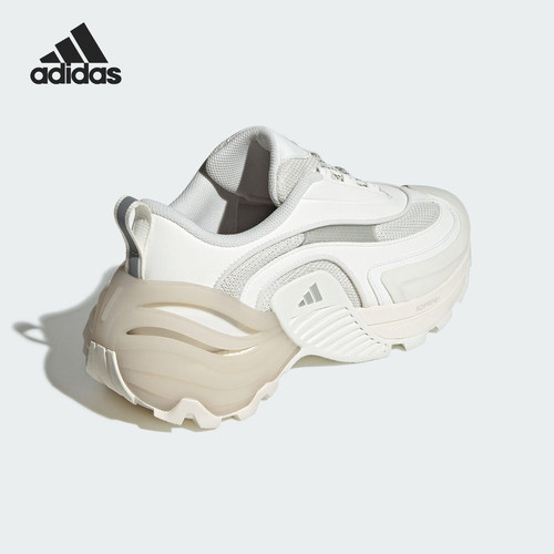 Adidas/阿迪达斯官方正品当季新款男女厚底运动缓震跑步鞋JS3743