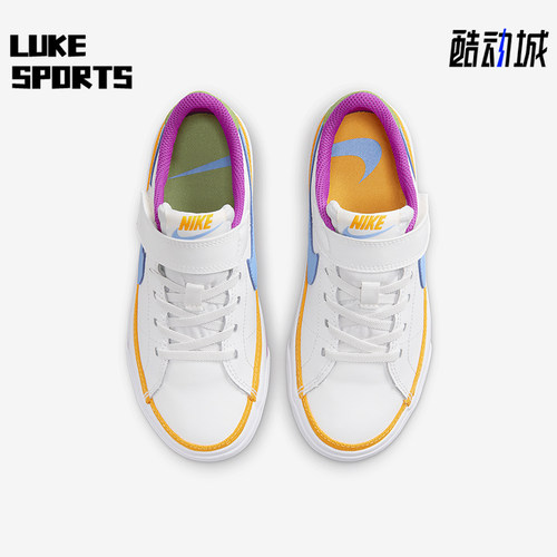 Nike/耐克正品Court Legacy小童运动魔术贴时尚板鞋DA5381-123