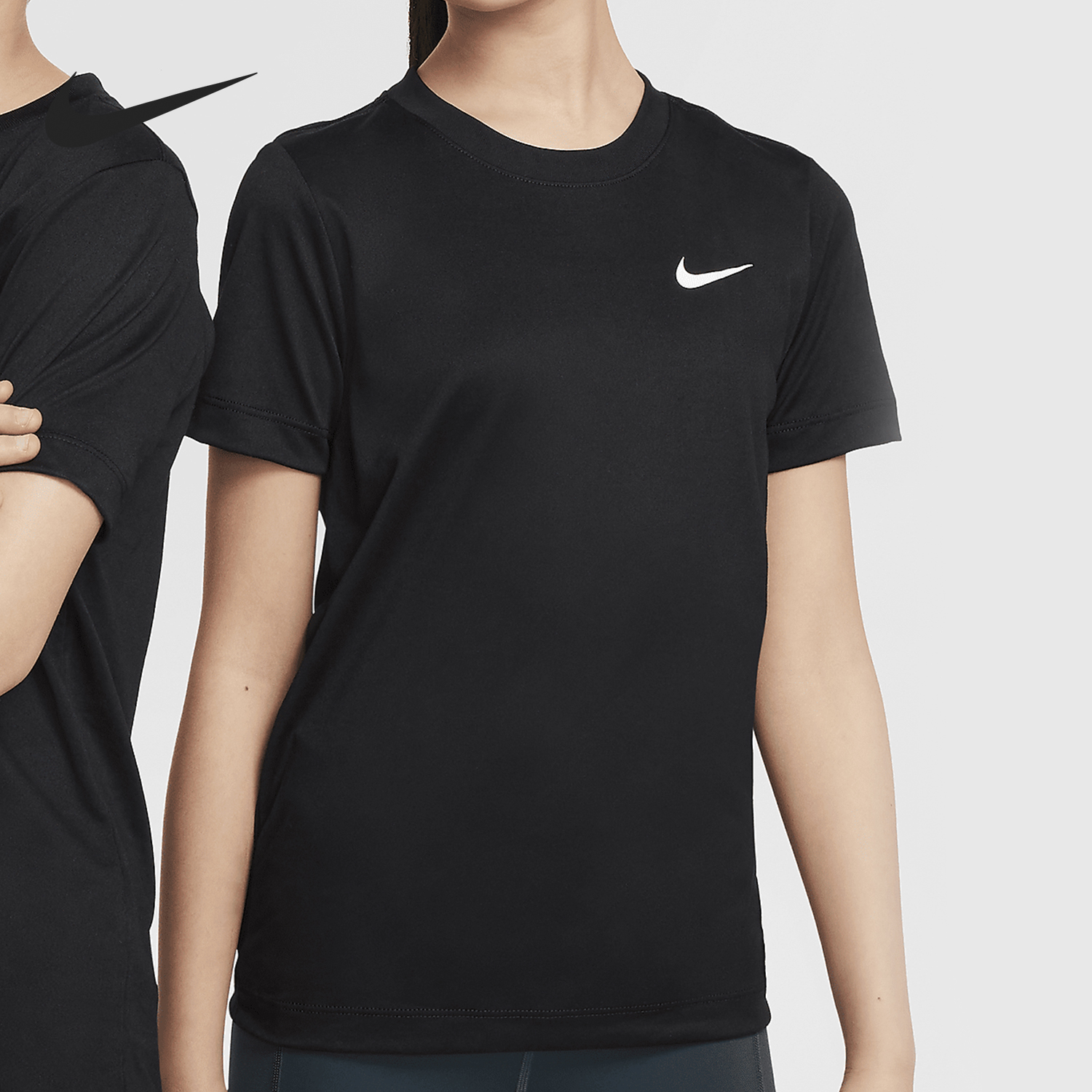 Nike/耐克正品夏季新款大童宽松透气圆领短袖T恤FZ5198-010