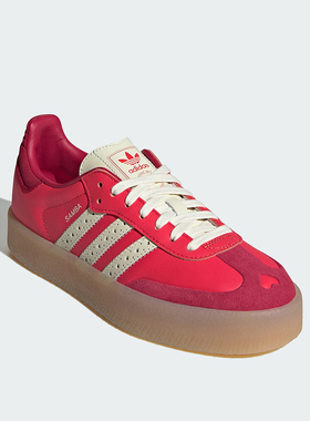 Adidas/阿迪达斯正品SAMBAEoriginalsSAMBAE女经典红色板鞋JH7287