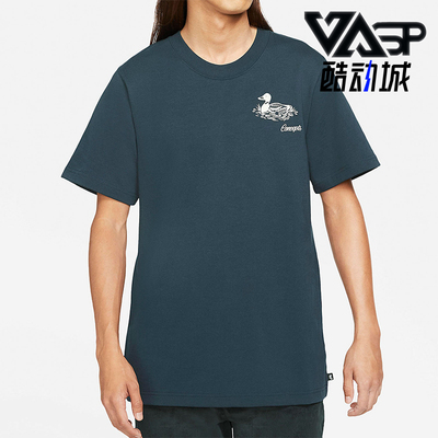 耐克男士复古圆领短袖T恤