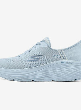 Skechers/斯凯奇正品四季款女士日常厚底缓震跑步鞋129642-LTBL
