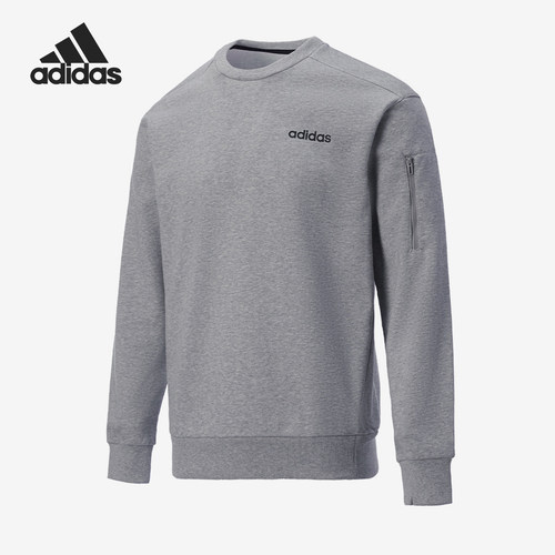 Adidas/阿迪达斯官方正品当季新款男士休闲长袖卫衣套头衫JF3223