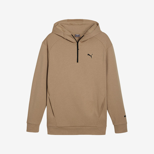 Puma/彪马正品新款男士针织半拉链运动休闲连帽卫衣681289-83