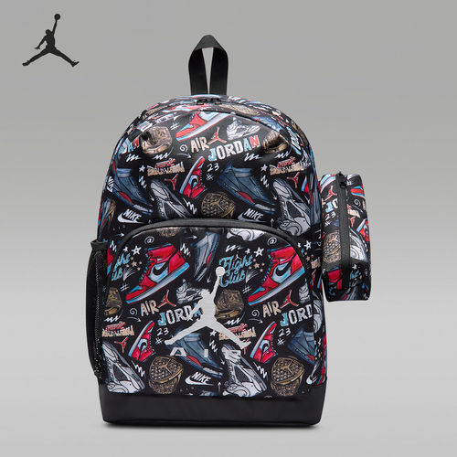 Nike/耐克正品Jordan Air Raid儿童时尚运动双肩包IW1479-010