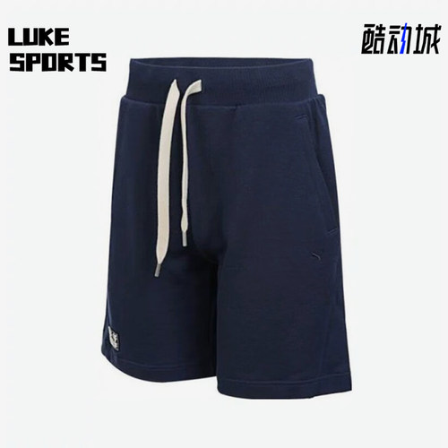 Puma/彪马正品2025秋季款男女宽松运动休闲刺绣透气短裤631562-73