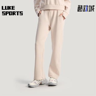 女士日常直筒针织运动长裤 Adidas 款 2025冬季 KH2689 阿迪达斯正品