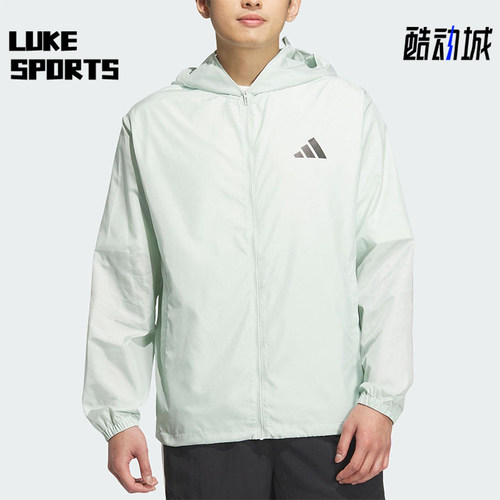 Adidas/阿迪达斯正品JACKET男女运动连帽防晒休闲经典夹克KA9291
