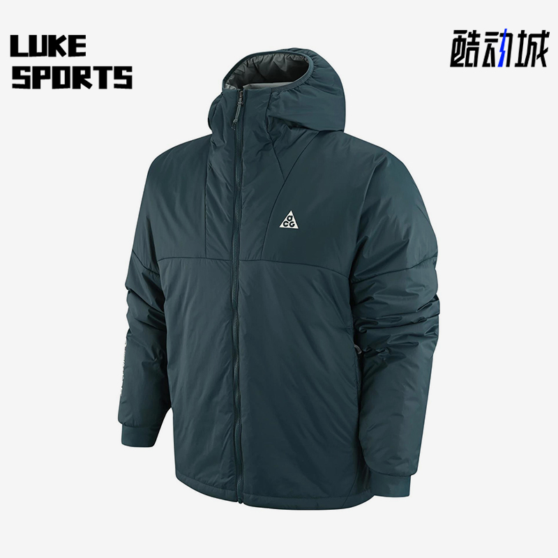 Nike/耐克正品冬季新款男士户外休闲运动保暖连帽棉服DV0364-309