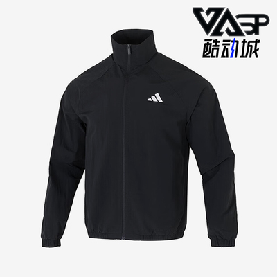Adidas/阿迪达斯正品M SL WV TT男士户外梭织运动立领外套JM1772