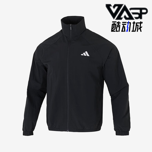 Adidas/阿迪达斯正品M SL WV TT男士户外梭织运动立领外套JM1772