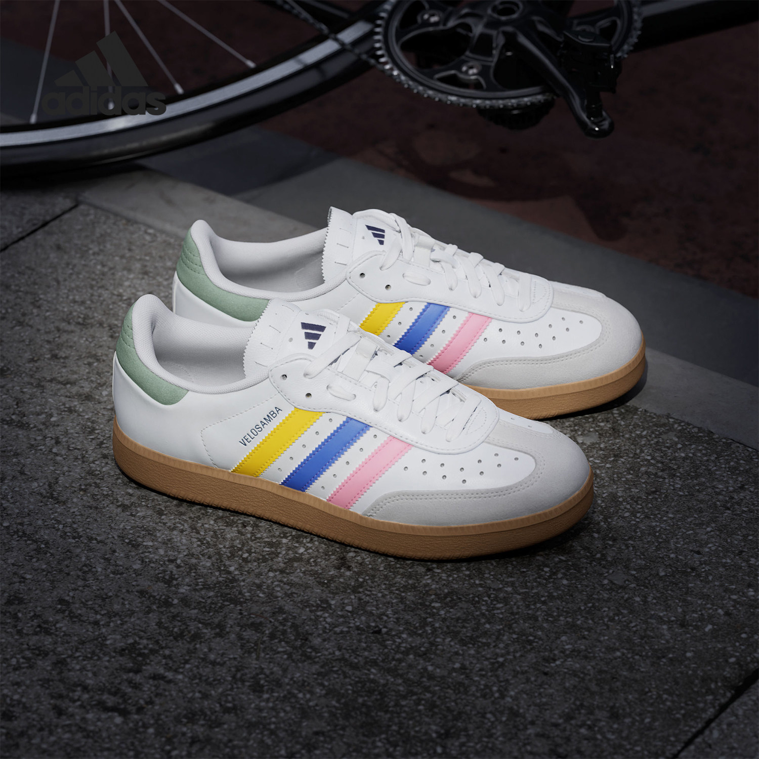 Adidas/阿迪达斯正品VELOSAMBA LEA男女运动经典德训鞋IH5215