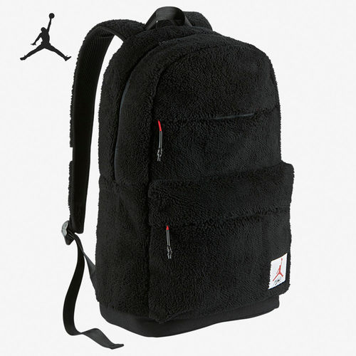 Nike/耐克正品AIR JORDAN AJ4儿童运动旅行书包毛绒双肩包HA5488