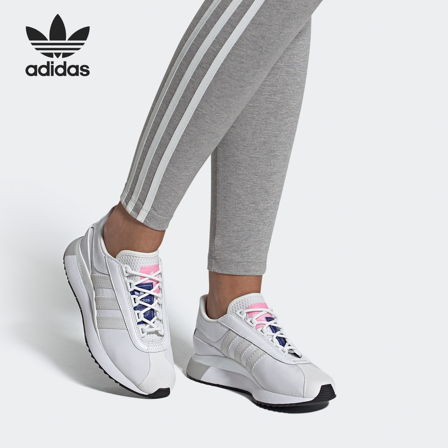 Adidas/阿迪达斯正品三叶草SL ANDRIDGE W 女子经典运动鞋 EG6846