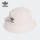 Adidas 男女印花休闲遮阳渔夫帽HZ4234 阿迪达斯三叶草正品