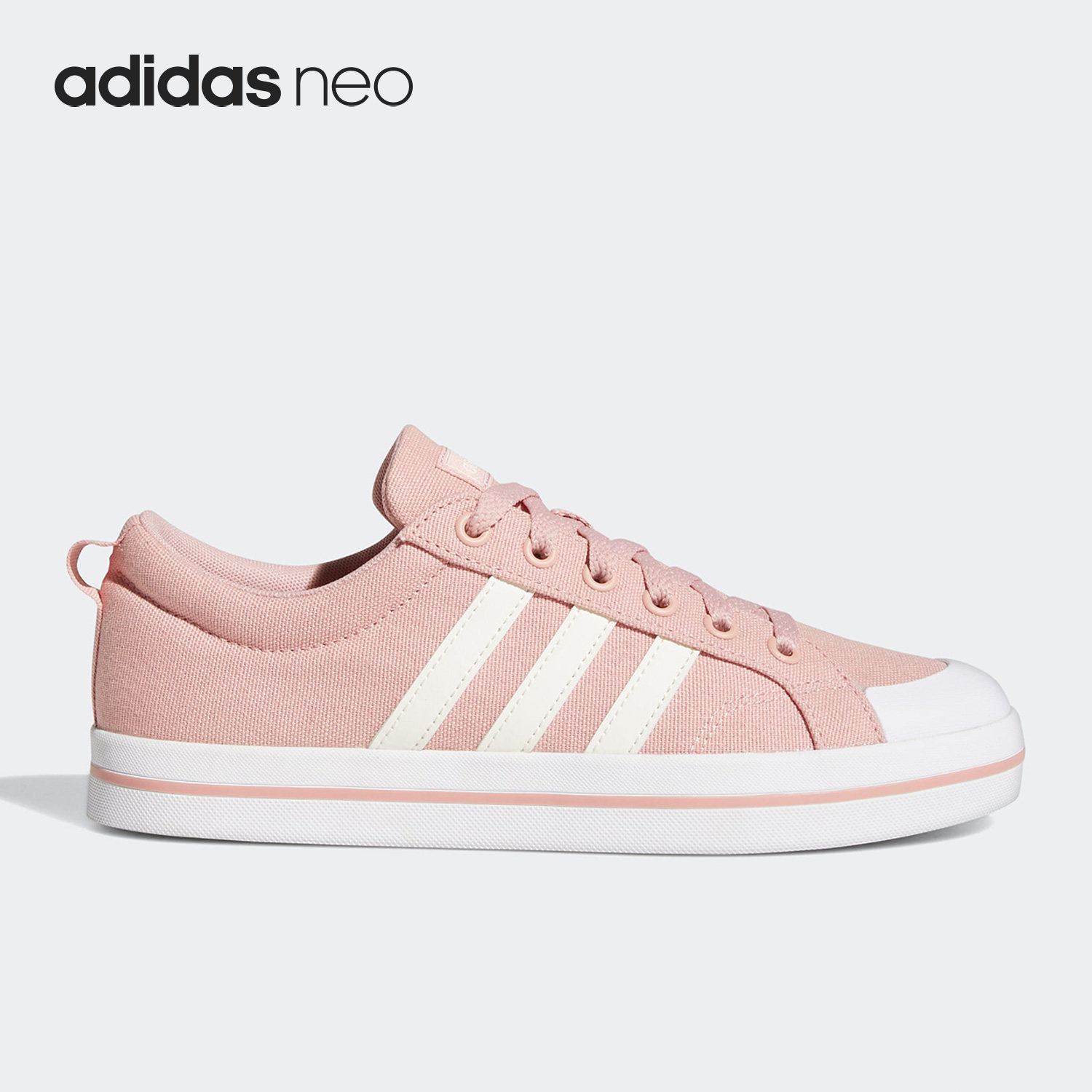 Adidas/阿迪达斯官方正品Neo 女子休闲透气低帮帆布板鞋GY1046,运动鞋new,板鞋,淘宝优惠券,粉丝福利购,淘宝优惠卷