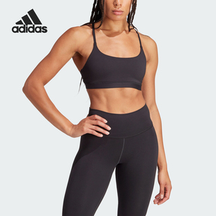 Adidas ALL BRA女士瑜伽健身内衣IQ3374 阿迪达斯正品
